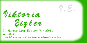 viktoria eizler business card